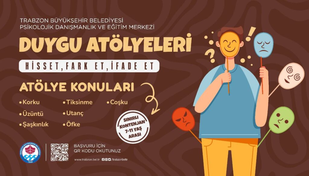 Trabzon Büyükşehir Belediyesi’nden çocukların duygusal gelişimine destek