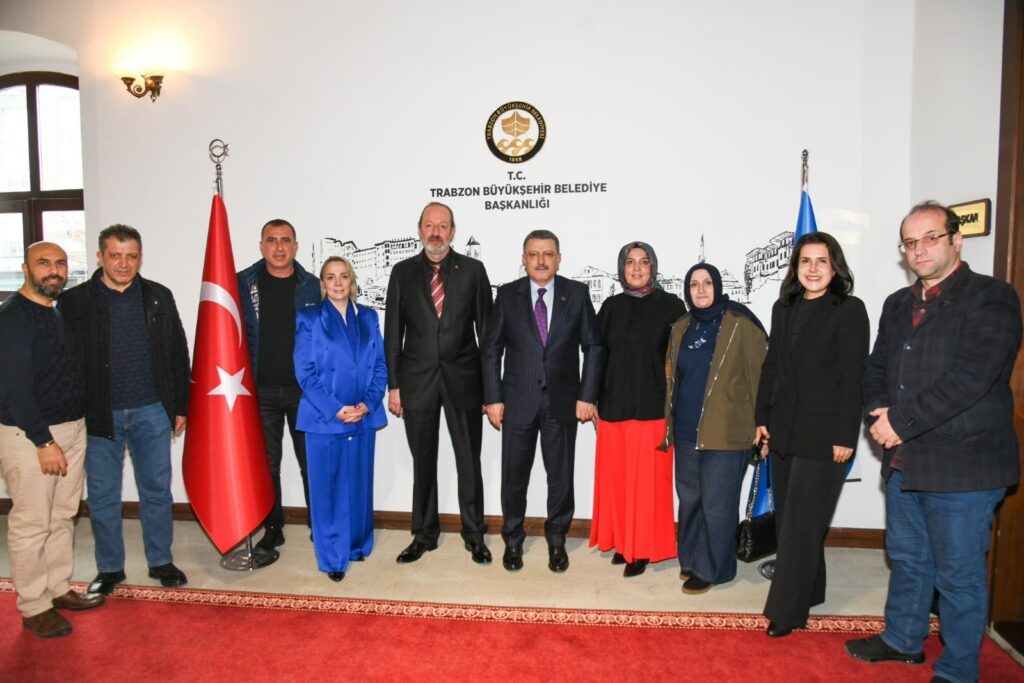 Uluslararası Kültür Turizm Derneği’nden Trabzon Büyükşehir Belediyesi’ne Ziyaret